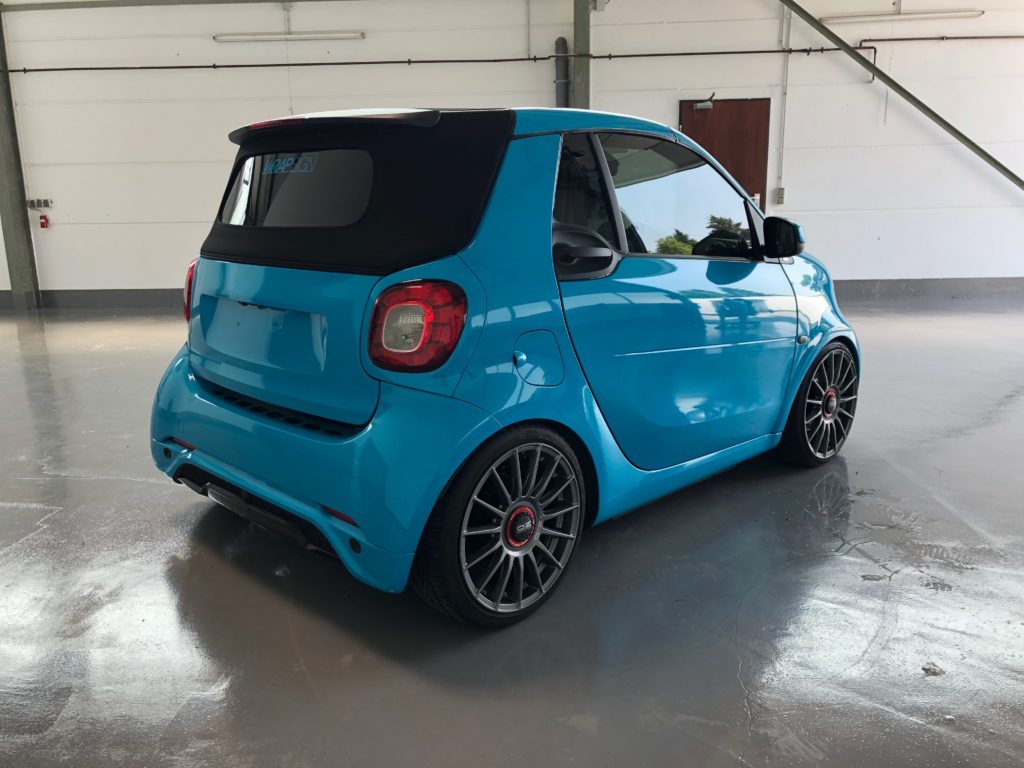 Smart for Two in Miami Blue