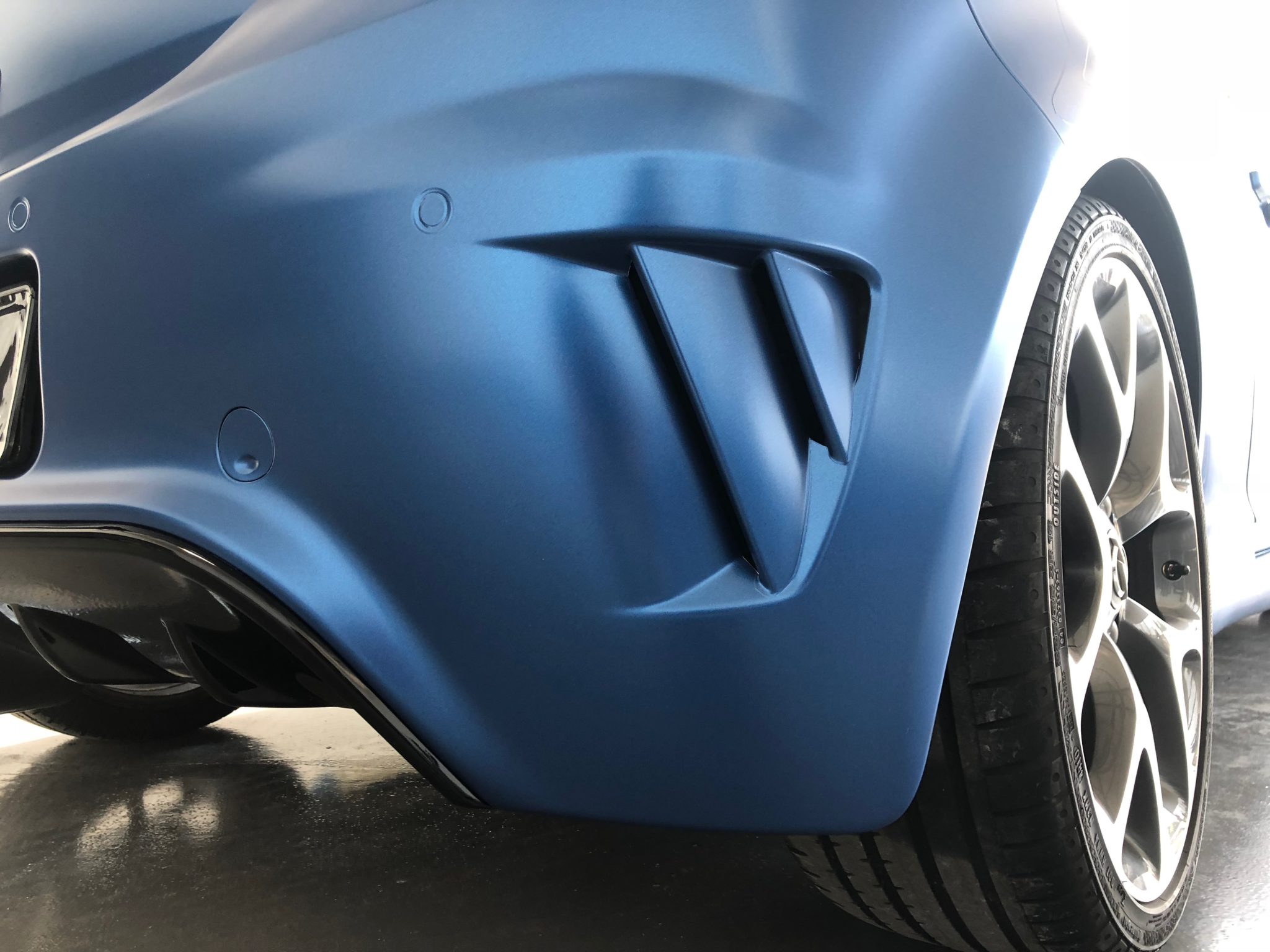 Opel Corsa OPC in Avery blau matt