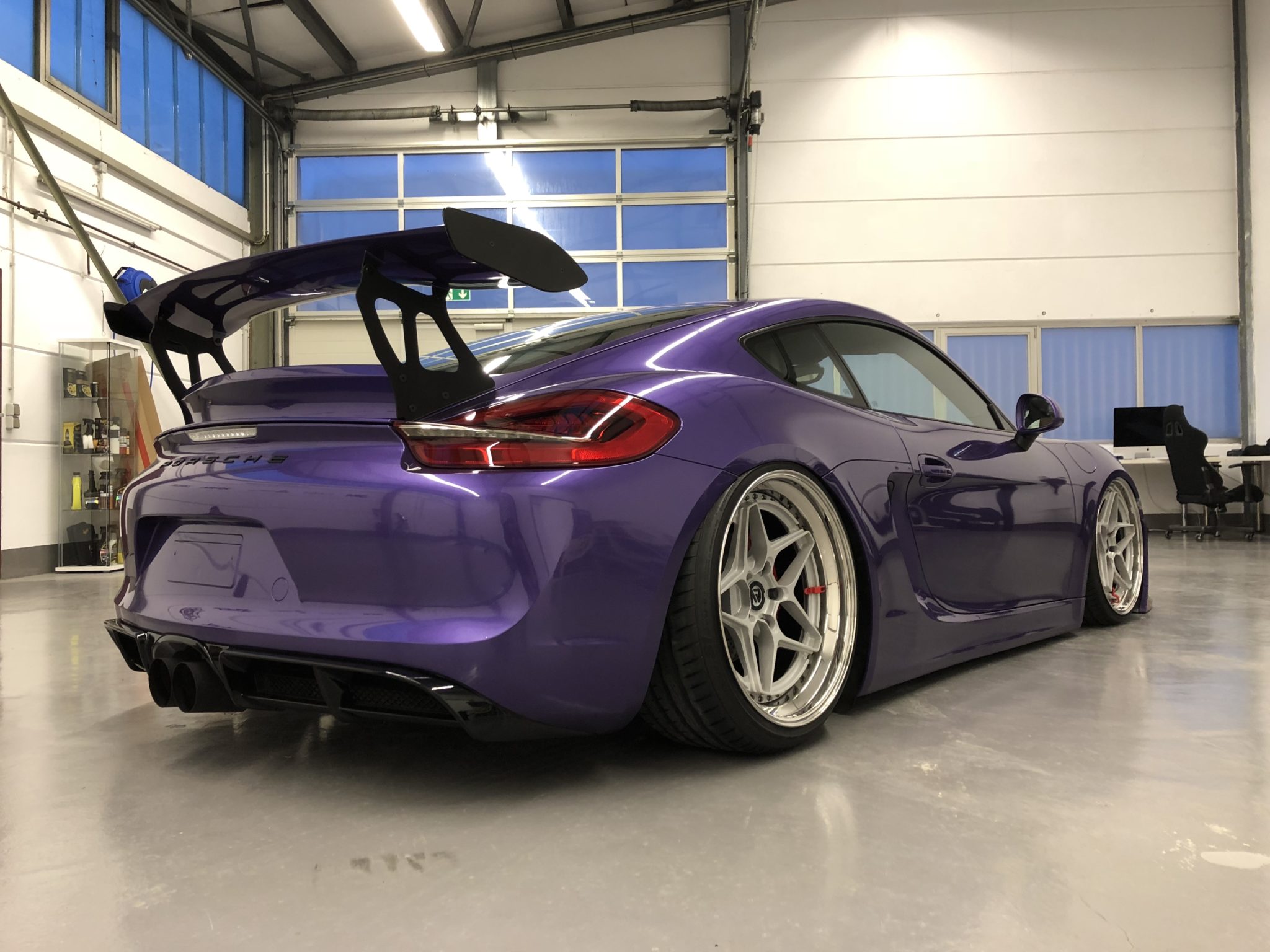 Porsche Cayman S 981 Ultraviolet