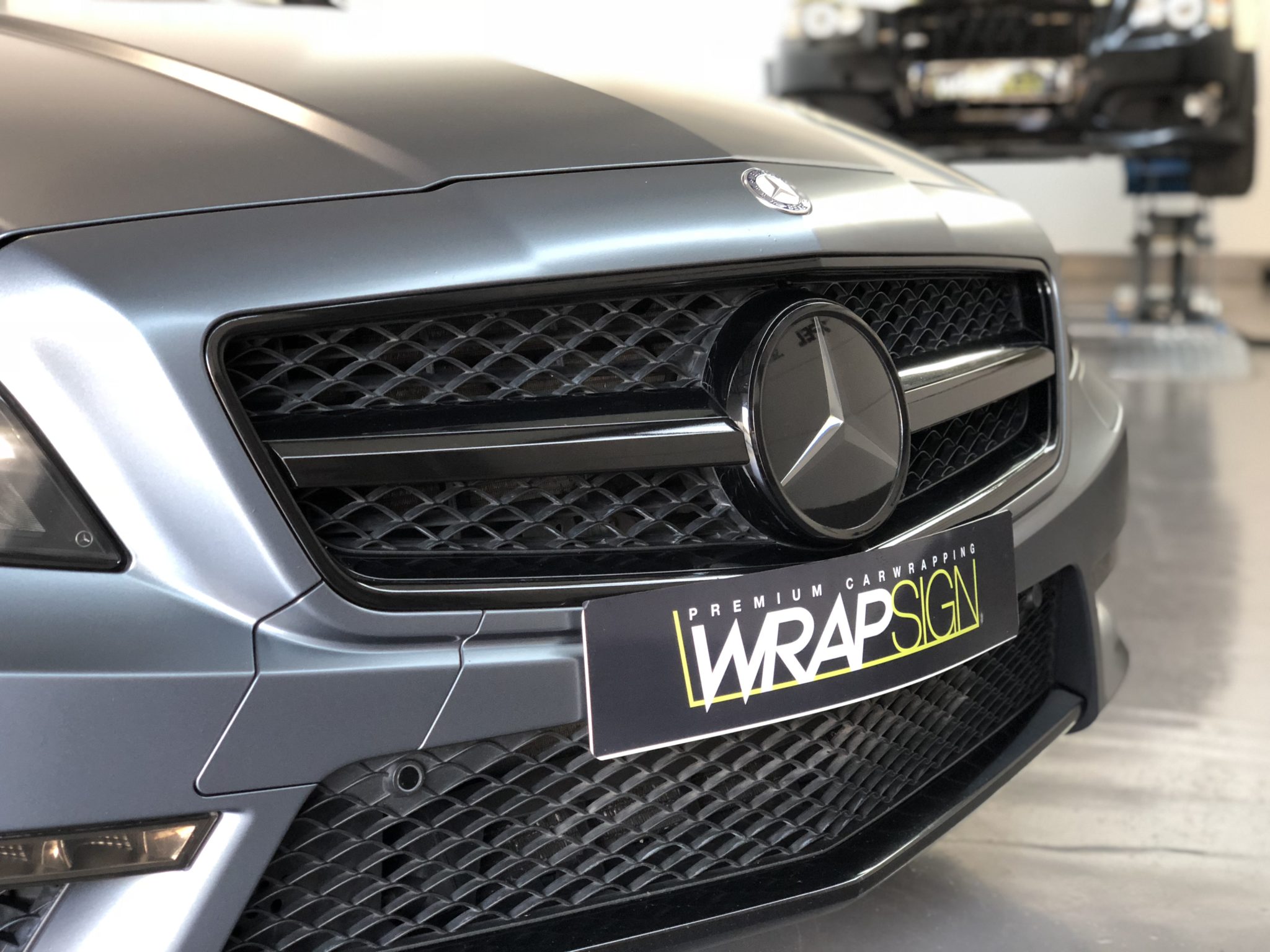 Mercedes CLS AMG Avery Satin Graphite