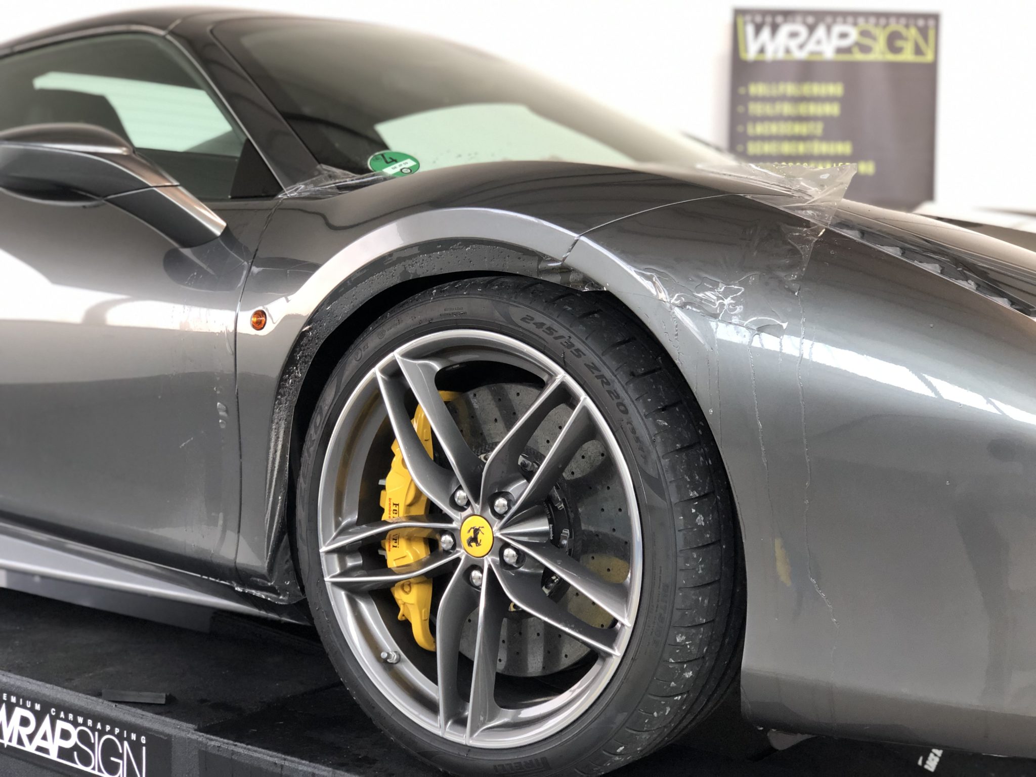 Lackschutz Ferrari 488