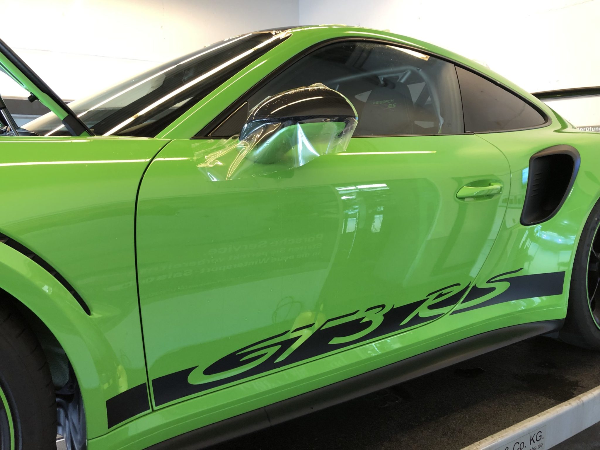 Porsche GT3 RS Weissach Lackschutz
