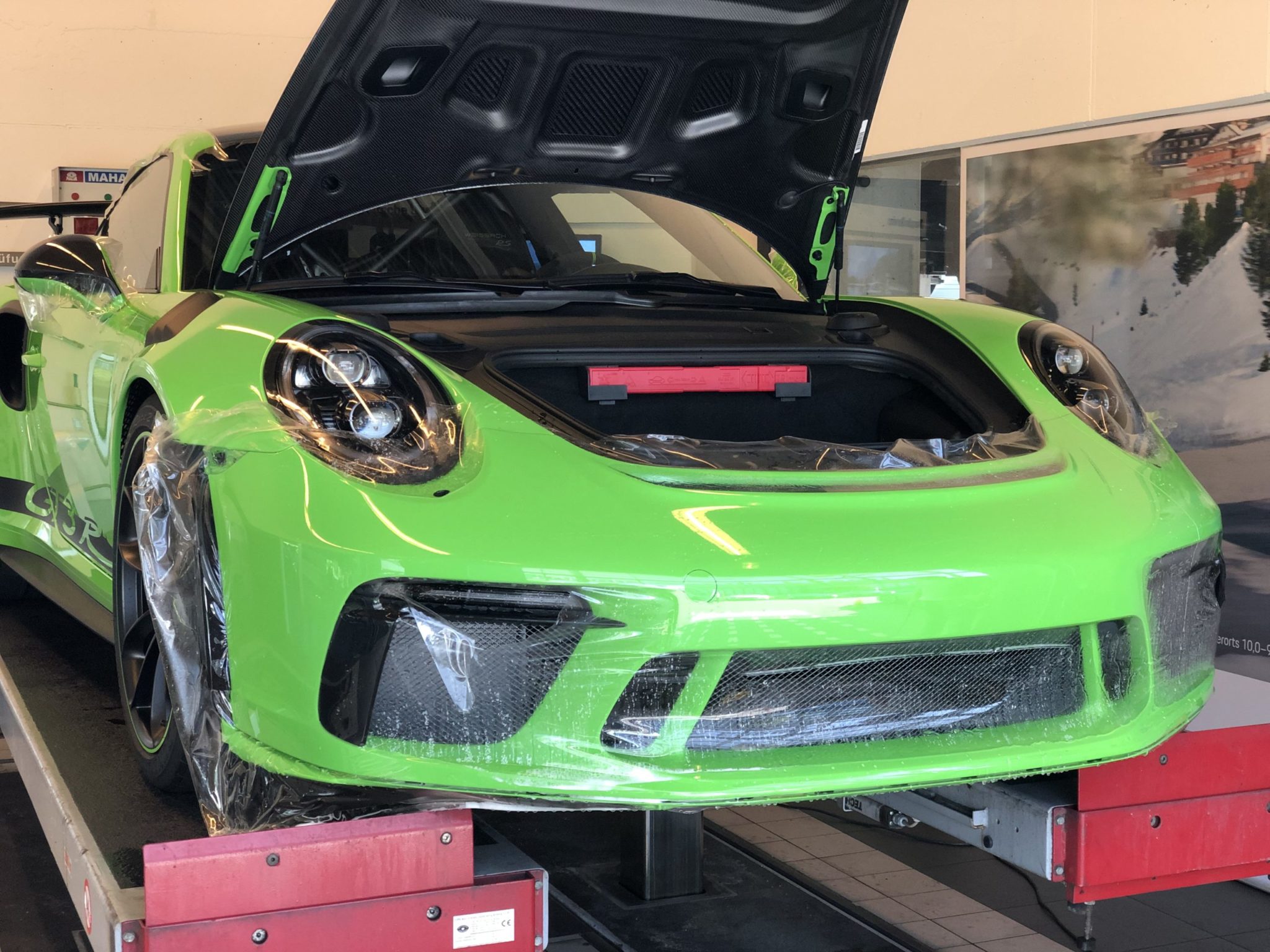 Porsche GT3 RS Weissach Lackschutz