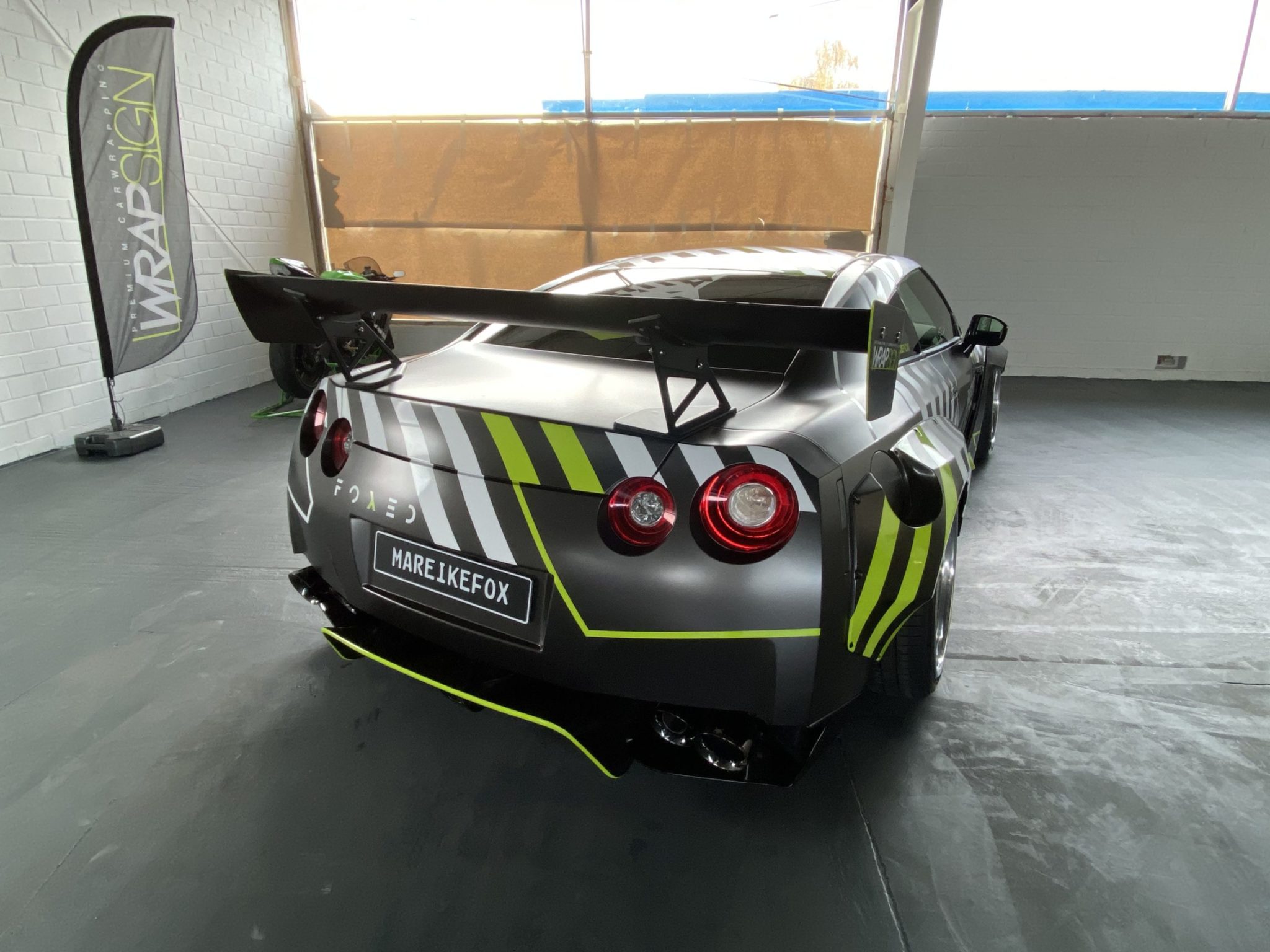 Nissan GTR Vollfolierung