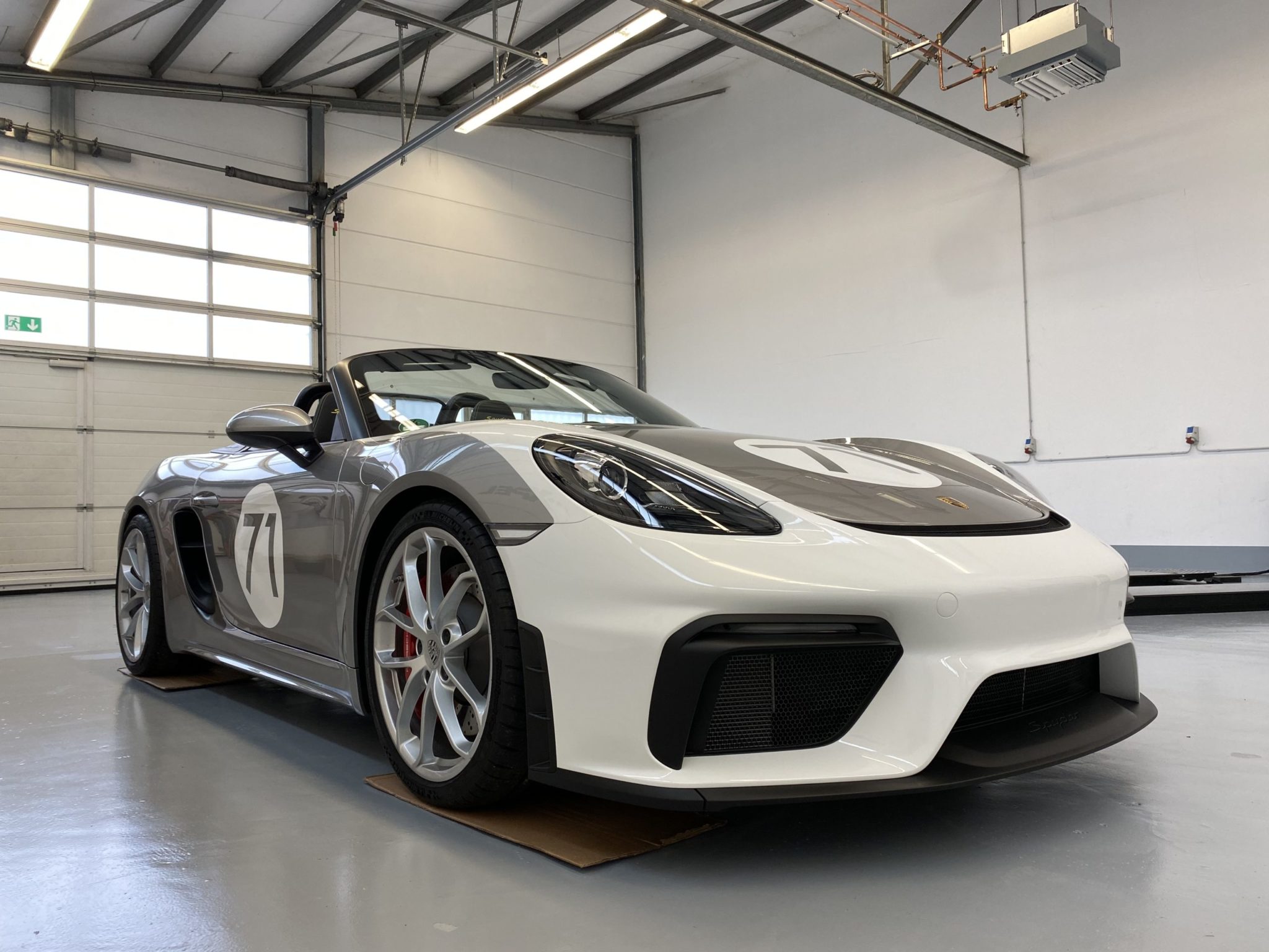 Porsche 718 Spyder Autofolierung