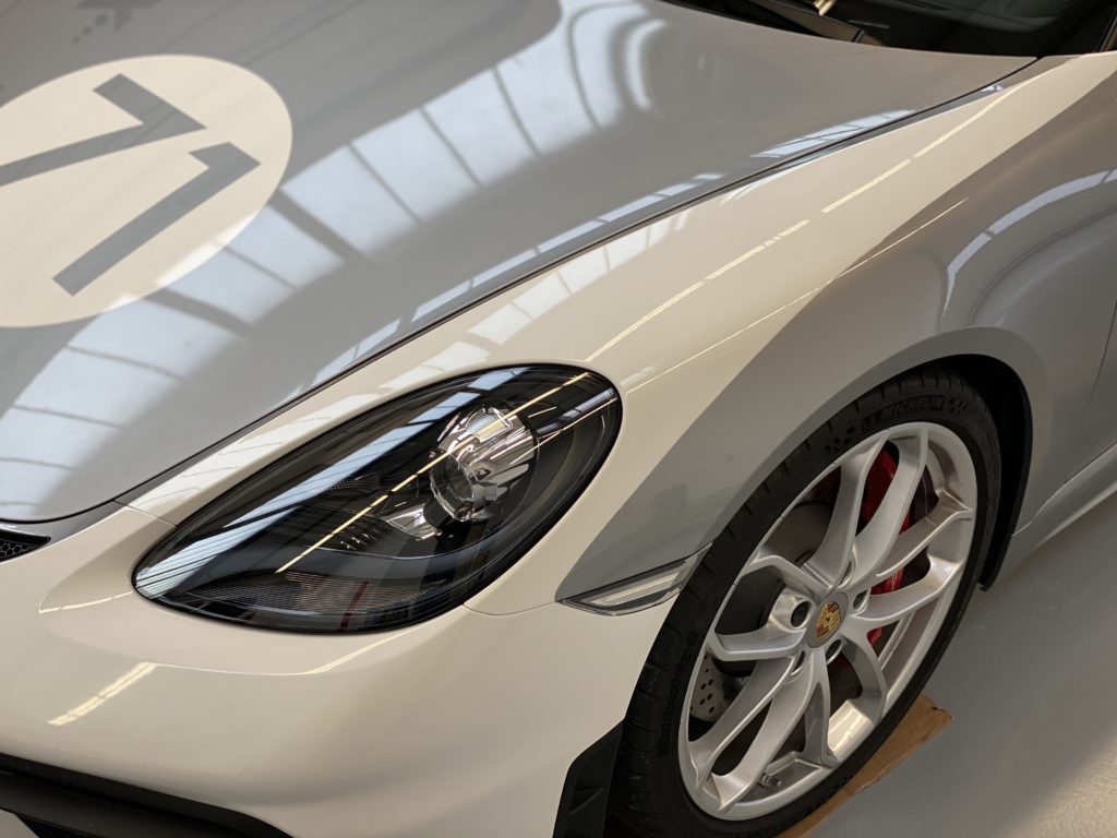 Porsche 718 Spyder Autofolierung