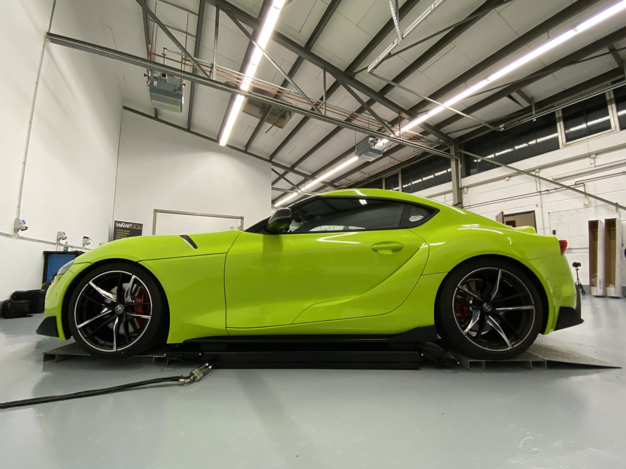 Toyota Supra Acid Green Design
