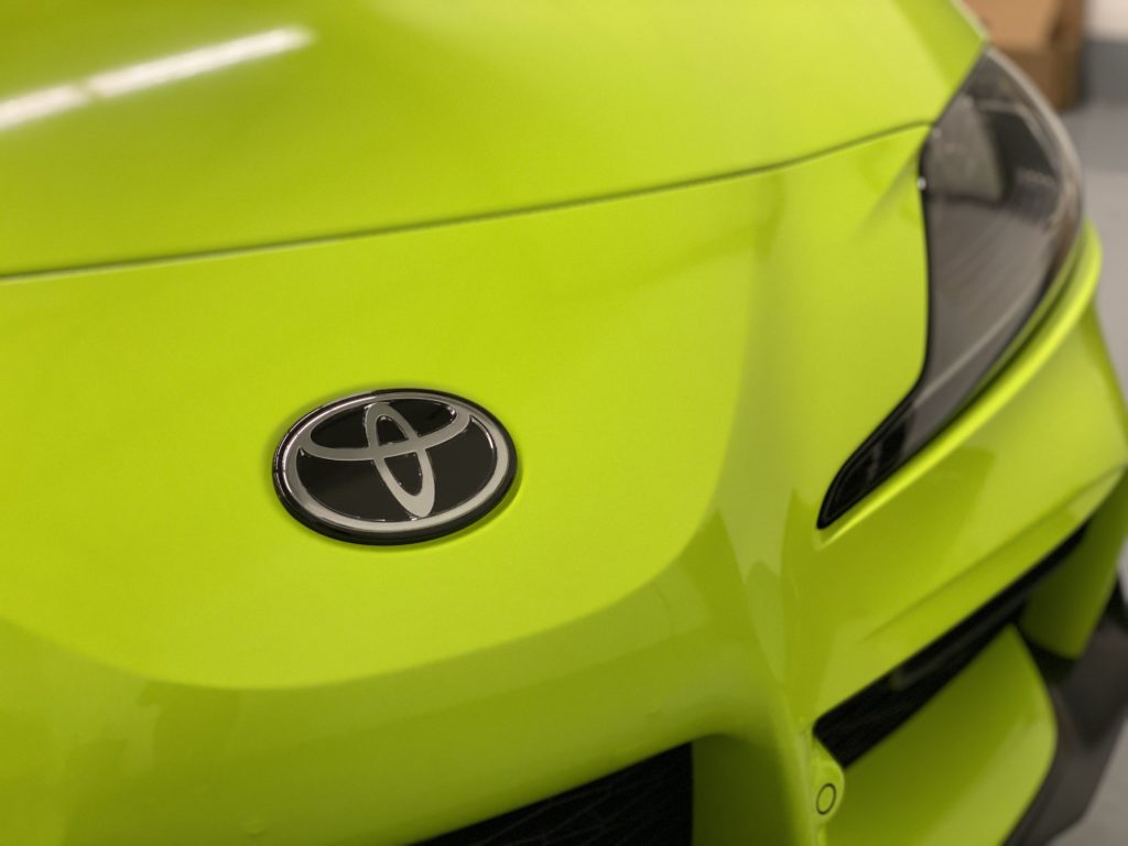 Toyota Supra Acid Green Design