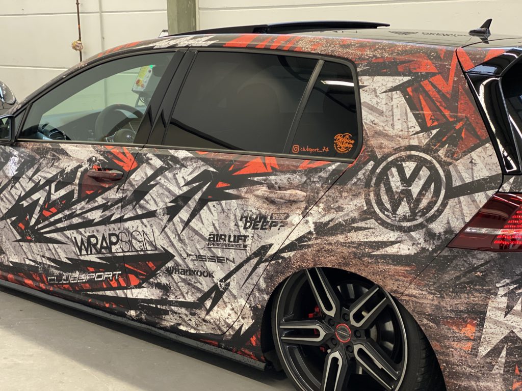 VW Golf 7 Design Folierung