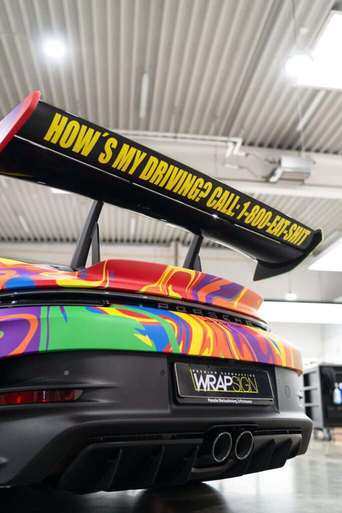 Porsche Folierung von WRAPSIGN - auch für Ihren Porsche in NRW